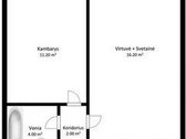Parduodamas Stilingai Irengtas Sviesus Ir - nuotraukos Nr. 21