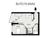 Parduodamas erdvus 2 kambarių butas Šiaurės - nuotraukos Nr. 22