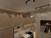 Nuomojamas Visiškai Naujas 32 M² Dizaino - nuotraukos Nr. 3