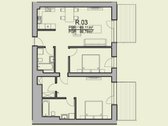 89,11 m² – vienas erdviausių 3 kambarių - nuotraukos Nr. 2