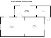 Parduodama namo dalis su sklypo dalimi - nuotraukos Nr. 14