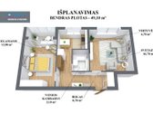 Parduodamas 2 kambarių išskirtinio interjero - nuotraukos Nr. 19