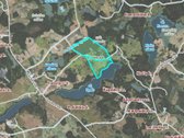 Parduodama vientisa 44,5 ha žemės ir miško - nuotraukos Nr. 3