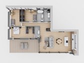 Parduodamas modernios architektūros, 128,55 - nuotraukos Nr. 48