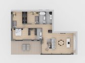 Parduodamas modernios architektūros, 128,55 - nuotraukos Nr. 49