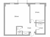 Nuomojamas Erdvus 2kambarių, 60kv.m Butas - nuotraukos Nr. 10