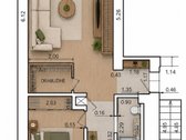 Erdvus 2 Kambarių Butas Čiurlionio Trikampyje  - nuotraukos Nr. 27