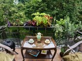 Visi buto langai žiūri į žalią parką ant - nuotraukos Nr. 16