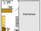 Nuomojamas tvarkingas kambarys Žemaitės - nuotraukos Nr. 13