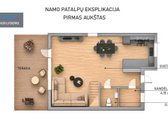 Parduodamas Dviejų Aukštų, Racionaliai - nuotraukos Nr. 33