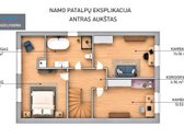 Parduodamas Dviejų Aukštų, Racionaliai - nuotraukos Nr. 34