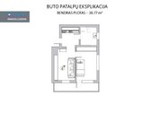 Parduodamas 2 Kambarių Butas Vėtrungių Gatvėje - nuotraukos Nr. 13