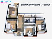 Pietinėje Klaipėdos Dalyje Parduodamas 77.63 - nuotraukos Nr. 24