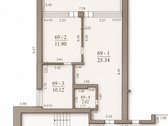 3 Kambarių Butas Palangos Centre – Gyvenamoji - nuotraukos Nr. 15
