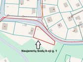 Parduodamas 7 arų sklypas Labai Gražioje - nuotraukos Nr. 13