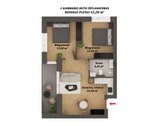 Parduodami naujos statybos 1-3 kambarių, A++ - nuotraukos Nr. 3