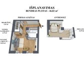 Išskirtinis lofto tipo butas pačiame Vilniaus - nuotraukos Nr. 32