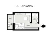 Parduodamas vieno kambario butas - nuotraukos Nr. 7