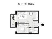 Parduodamas funkcionaliai išplanuotas 2 - nuotraukos Nr. 12