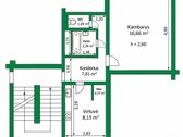 Parduodamas 1 kambario butas Rietavo g. 9, - nuotraukos Nr. 13