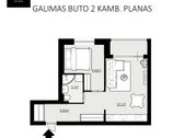 Funkcionaliai Išplanuotas Butas Laisvės - nuotraukos Nr. 21