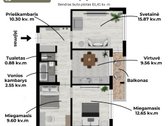 Parduodamas 3 kambarių butas Fabijoniškėse, P - nuotraukos Nr. 21