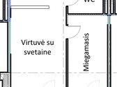 Nuomojamas visiškai naujai įrengtas, - nuotraukos Nr. 12