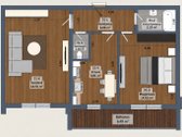 Parduodamas Erdvus 2 Kambarių Butas Žalumos - nuotraukos Nr. 18