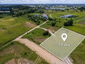 Parduodamas 10 Arų Sklypas Su Namo Projektu - nuotraukos Nr. 2
