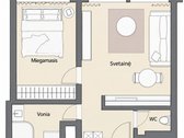 Parduodamas 34,5 m² butas 3-iame aukšte, - nuotraukos Nr. 12