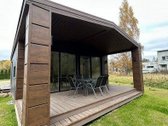 Nuomuojamas modulinis namas su vaizdu į mišką - nuotraukos Nr. 2