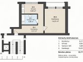 Parduodamas Šviesus Ir Erdvus 1 Kambario - nuotraukos Nr. 16