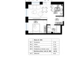 Parduodamas 2 kambarių, 48,56 m² butas su 9 - nuotraukos Nr. 9