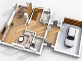 Parduodamas 190 m² namas su garažu ir 10,86 - nuotraukos Nr. 24