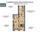 Parduodamas Erdvus 3 Kambarių Butas (69,44 Kv - nuotraukos Nr. 27