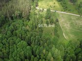 Miškų apsupty parduodamas 98.75 arų žemės - nuotraukos Nr. 3
