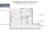 Šviesus Ir Stilingai Įrengtas 2 Kambarių - nuotraukos Nr. 18