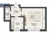 Parduodamas 1 Kambario Butas Savanorių Pr.! - nuotraukos Nr. 12