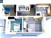 Nuomojamas 3 kambarių butas Vilniaus g. 92, - nuotraukos Nr. 29