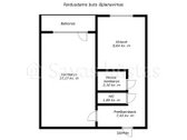 Parduodamas 1 kambario, naujo plano butas - nuotraukos Nr. 23