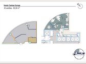 Nuomojamos biuro patalpos verslo centre "Europa". - nuotraukos Nr. 3