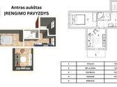 Parduodamas 62,95 M² Butas Su Garažu Ir - nuotraukos Nr. 11