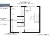 Nuomojamas Jaukus 1 Kambario Butas, - nuotraukos Nr. 20