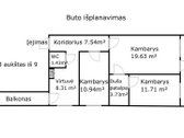 Parduodamas tvarkingas 3 kambarių butas - nuotraukos Nr. 23