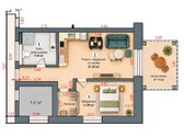 Nuomojamas Naujai Įrengtas, Negyventas Dviejų - nuotraukos Nr. 20
