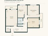 Parduodu labai tvarkingą 3 kambarių (68,29 m² - nuotraukos Nr. 30