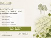 Parduodami Sklypai „Dvi Liepos“ Kvartale  - nuotraukos Nr. 2