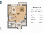 Šviesus 2 Kambarių Butas Paskutiniame Aukšte - nuotraukos Nr. 24