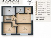 Parduodamas jaukus ir šiuolaikiškai įrengtas - nuotraukos Nr. 34