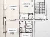 Erdvus 3 Kambarių Butas Renovuotame Name  73 - nuotraukos Nr. 23